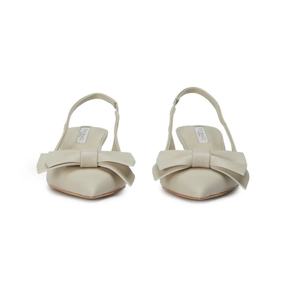 Tony Bianco Divine Low Heel in Dove 9 with Box Womens Kitten Slingbacks - Picture 12 of 15